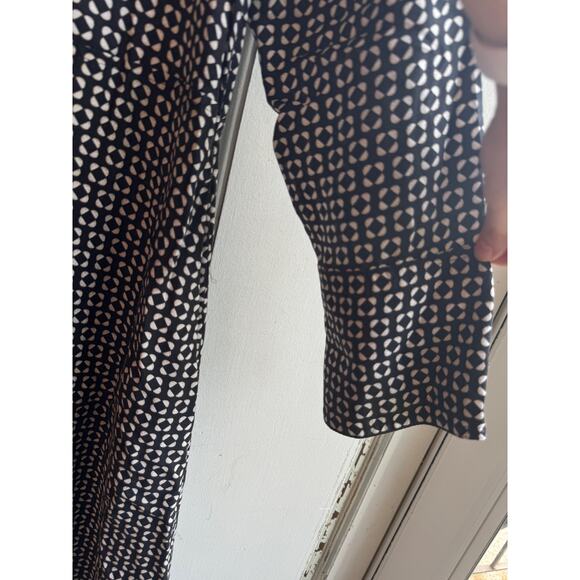 COS Printed Midi Black & White Geometric Shirt Dress EUC Size EUR 36 $135 MSRP - Picture 6 of 13